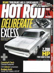 HOT ROD 2020 APR - NELSON RACING ENGINES CHARGER,C10 COILOVER,VORTEC 350 430 HP